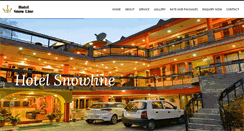 Desktop Screenshot of hotelsnowline.com